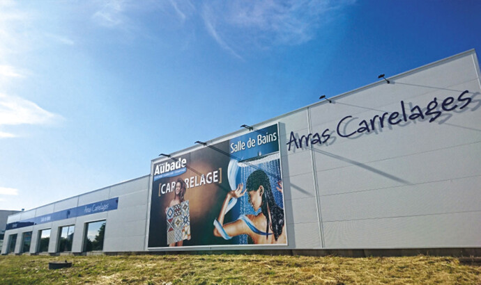 Salle d'exposition Arras carrelage